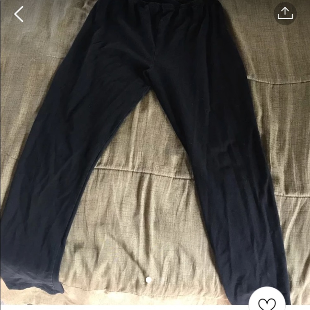 black leggings